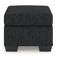 Load image into Gallery viewer, Jasmine Peaks - Ottoman - Coal
