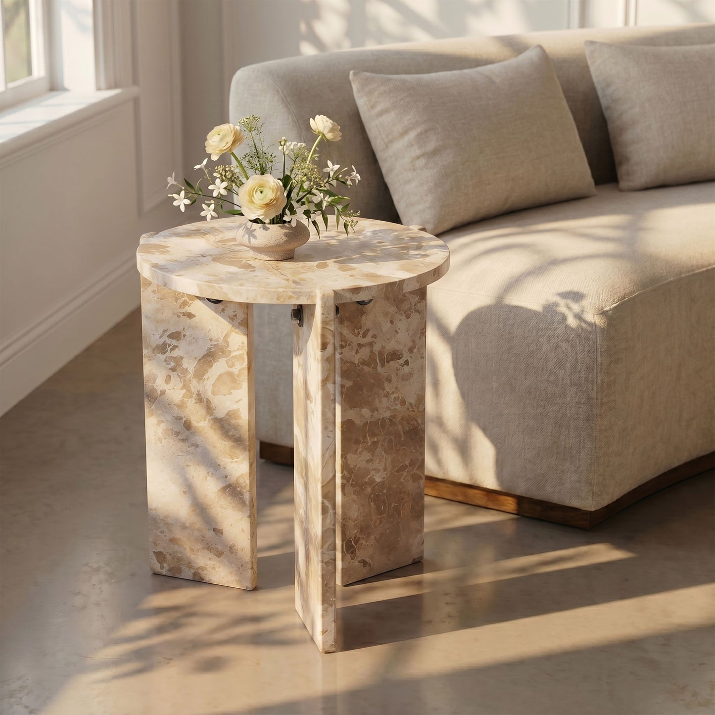 Vernazza - Genuine Marble Table