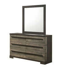 Load image into Gallery viewer, Crown Mark Furniture Remington Dresser Mirror in Brown
