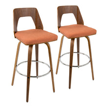 Load image into Gallery viewer, Trilogy - Mid Century Modern Barstool (Set of 2)
