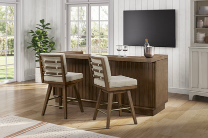 Elure - Swivel Counter Stool (Set of 2)