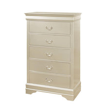 Load image into Gallery viewer, Crown Mark Louis Philip Chest in Champagne image
