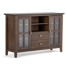Load image into Gallery viewer, Artisan - Tall TV Media Stand - Natural Aged Brown
