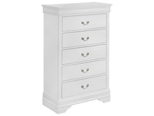 Load image into Gallery viewer, Crown Mark Louis Philip Chest in White image

