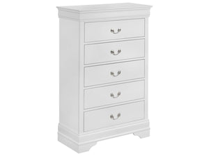 Crown Mark Louis Philip Chest in White image