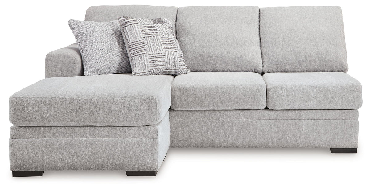 Gabyleigh - Laf Sofa Chaise - Nickel
