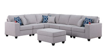 Load image into Gallery viewer, Cooper - Comfort Sectional Sofa With Ottomans And Cupholder
