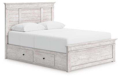 Makidern - Panel Storage Bed