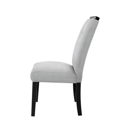 Ariya - Dining Chair (Set of 2) - Black / Gray