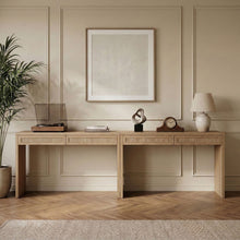 Load image into Gallery viewer, Avro - Solid Wood And Oak Veneer Desk
