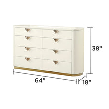 Load image into Gallery viewer, La Pierre - 6 Drawer Dresser - Beige

