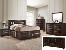 Load image into Gallery viewer, Crown Mark Emily Mirror in Dark Cherry
