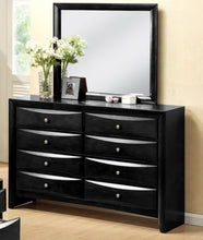 Load image into Gallery viewer, Crown Mark Furniture Emily Dresser Mirror in Black
