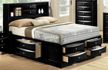 Load image into Gallery viewer, Crown Mark Furniture Emily Captain&#39;s King Bed in Black
