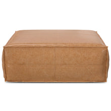 Load image into Gallery viewer, Brody - Large Square, Coffee Table Pouf
