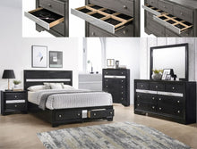 Load image into Gallery viewer, Crown Mark Regata Mirror in Black

