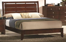 Load image into Gallery viewer, Crown Mark Furniture Evan King Bed in Warm Brown
