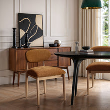 Load image into Gallery viewer, Riccio - Fabric Dining Side Chair (Set of 2) - Natural Frame
