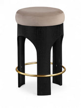 Load image into Gallery viewer, Bocceli - Counter Stool - Black Base
