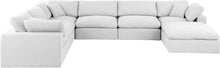 Load image into Gallery viewer, Comfy - 7 Piece Linen Modular Sectional With Chaise
