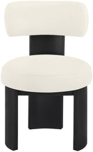 Load image into Gallery viewer, Atelier - Vegan Leather Upholstered Dining Chair (Set of 2) - Black Frame
