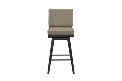 Elure - Leather Swivel Counter Sool (Set of 2)