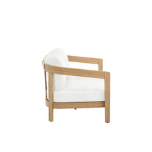 Load image into Gallery viewer, Wesley - Patio Loveseat With Cushions - White
