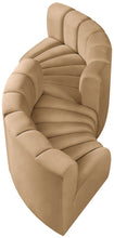 Load image into Gallery viewer, Arc - Velvet 4 Piece Curved Modular Sofa
