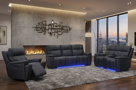 Hartley - Reclining Console Loveseat