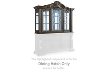 Load image into Gallery viewer, Maylee - Dining Room Hutch - Dark Brown
