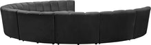 Load image into Gallery viewer, Infinity - 9 Piece Velvet Modular Sectional
