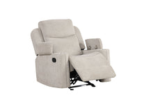 Load image into Gallery viewer, Galya - Motion Glider Recliner - Light Gray
