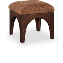 Load image into Gallery viewer, Lawson - Chenille Fabric Upholstered Ottoman - Walnut Base
