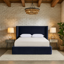 Load image into Gallery viewer, Kendall - Velvet Upholstered Bed
