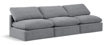 Load image into Gallery viewer, Indulge - Velvet 3 Seat Modular Armless Sofa
