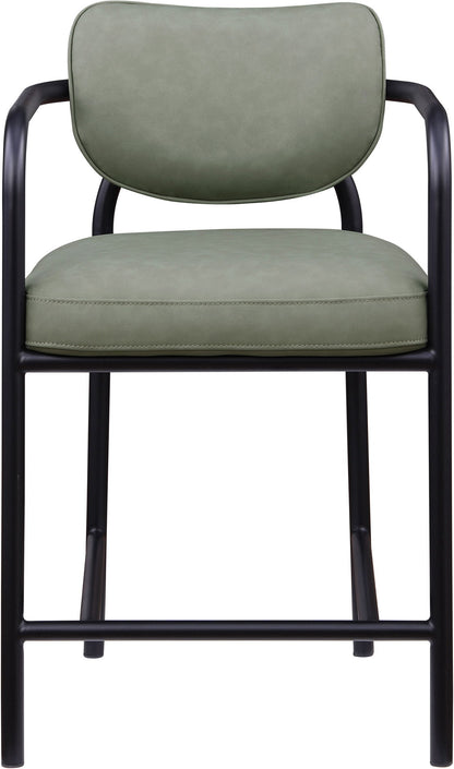 Serava - Vegan Leather Upholstered Bar Stool