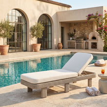 Load image into Gallery viewer, Sandbay - Olefin Water Resistant Fabric And Wicker Outdoor Patio Lounge Chair
