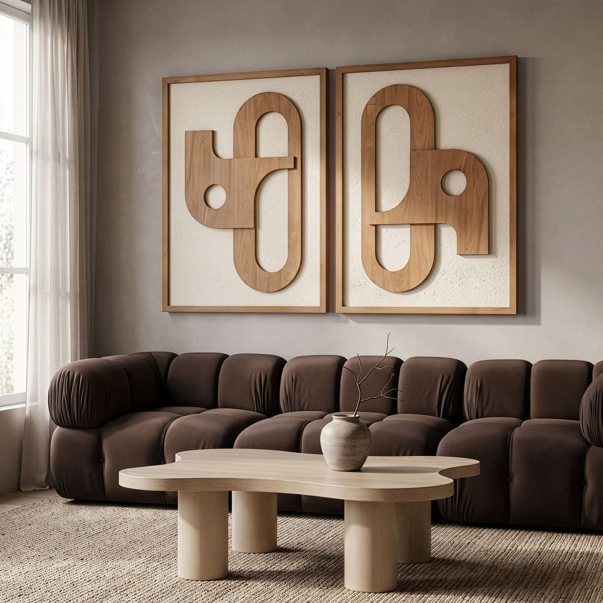 Arid - 74" x 48"  Piece Wall Art