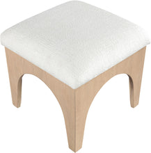Load image into Gallery viewer, Lawson - Chenille Fabric Ottoman - Natural Base
