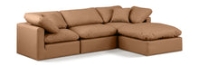Load image into Gallery viewer, Indulge - Faux Leather 4 Piece Modular Sectional With Chaise
