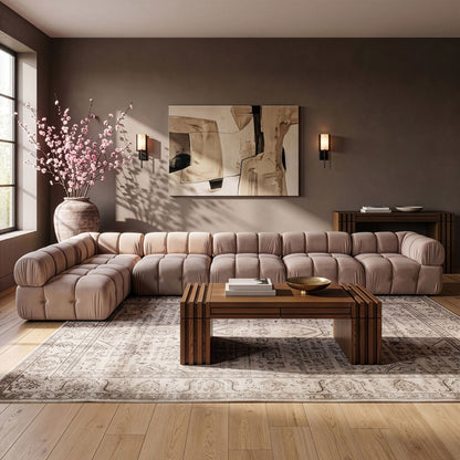 Orin - 6 Piece Modular Sectional (4 Modular Chairs, 2 Corner Chairs)