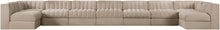 Load image into Gallery viewer, Rummi - Armless Velvet Performance Fabric Upholstered 9 Piece Modular Sectional
