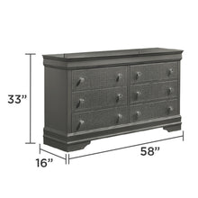 Load image into Gallery viewer, Blaze - 6 Drawer Dresser
