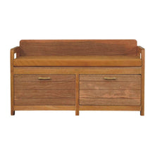 Load image into Gallery viewer, Oxford - 2 Drawer Storage Bench - Beige
