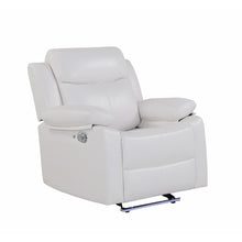 Load image into Gallery viewer, Blanche - Glider Recliner With LED, Pillow Top Arms
