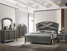 Load image into Gallery viewer, Crown Mark Furniture Adira Dresser Mirror in Silver
