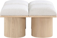Load image into Gallery viewer, Pavilion - 4 Piece Modular Bench With Natural Base
