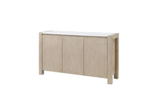 Load image into Gallery viewer, D1321 - Buffet With Real Marble Top - Natural / White
