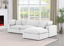 Load image into Gallery viewer, Comfy - 4 Piece Linen Fabric Modular Sectional With Chaise
