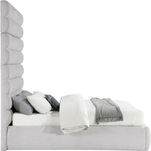 Load image into Gallery viewer, Adam - Linen Fabric Bed With 89" Headboard
